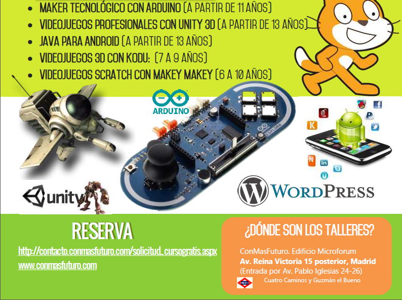 Talleres videojuegos gratis