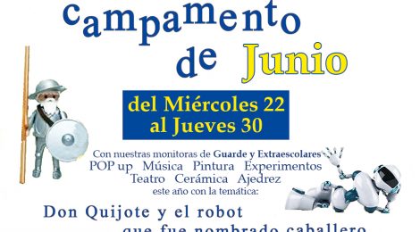 Cartel Campamento Junio 2016