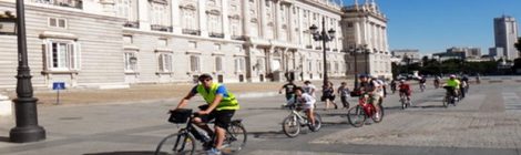 Excursión en bici al palacio Real para alumnos de 5º y 6º. Miércoles 8 de junio