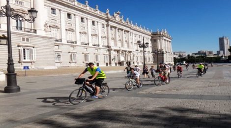 Excursión en bici al palacio Real para alumnos de 5º y 6º. Miércoles 8 de junio