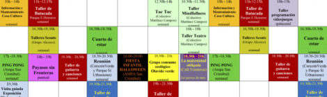 Actividades de la Casa de Cultura y Participación Ciudadana de Chamberí del 27 octubre al 6 de noviembre