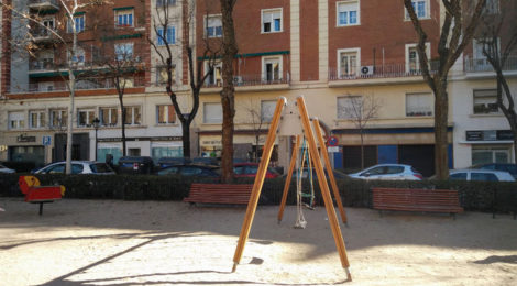 Reformar el parque infantil de la Plaza del Conde del Valle de Suchil (Presupuestos participativos)