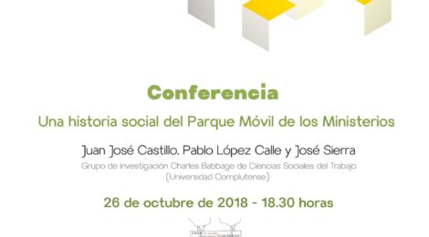 Historia social del Parque Móvil. Exposición y Charla, viernes 26, 18:30h, casa de la cultura de chamberí