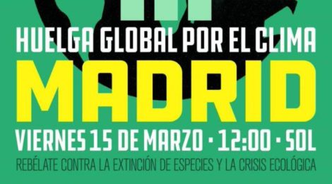 Huelga global por el clima el 15 de marzo